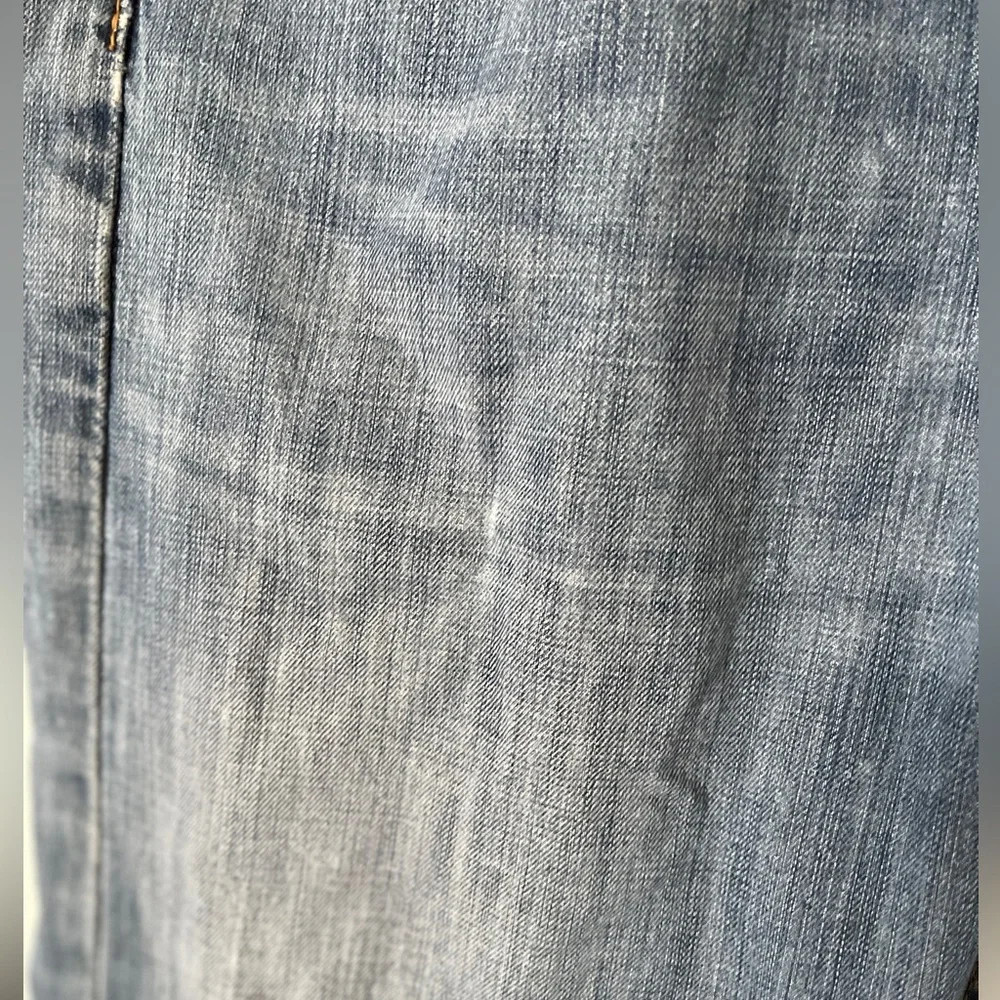 Levis Mens 505 Straight Leg Blue Jeans 33x32 Perfectly‎ Broken In